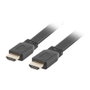 Lanberg Cable HDMI 2.0 CA-HDMI-21CU-0018-BK 1,8 m Negro